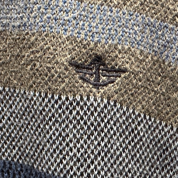 Dockers Striped Pullover 1/4 Zipper Sweater Size XXL - Picture 5 of 6